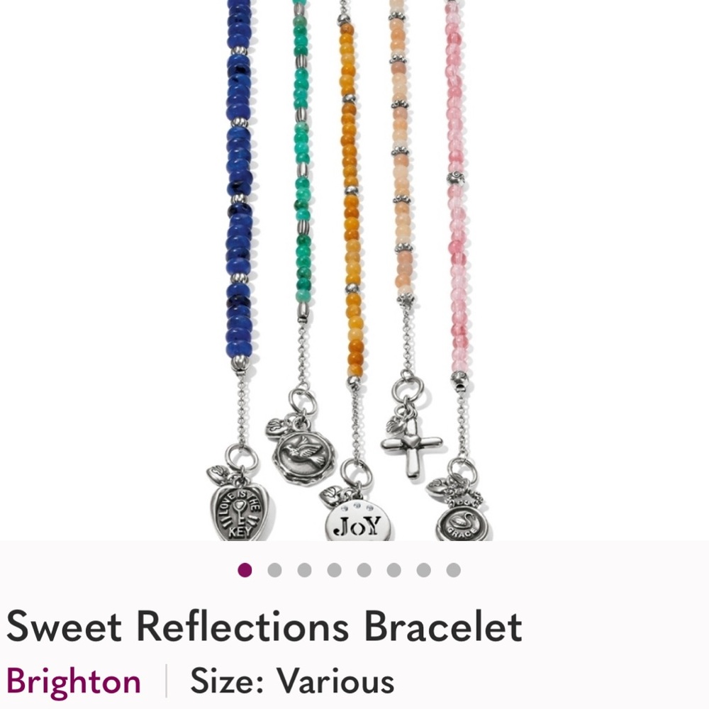 NEW Brighton Sweet reflections Summer 🏖️ bracelets Joy and Peace ☮️ - Picture 6 of 12